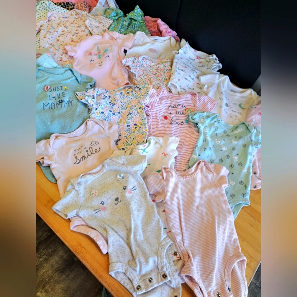 Baby girl clothing lot 3 months